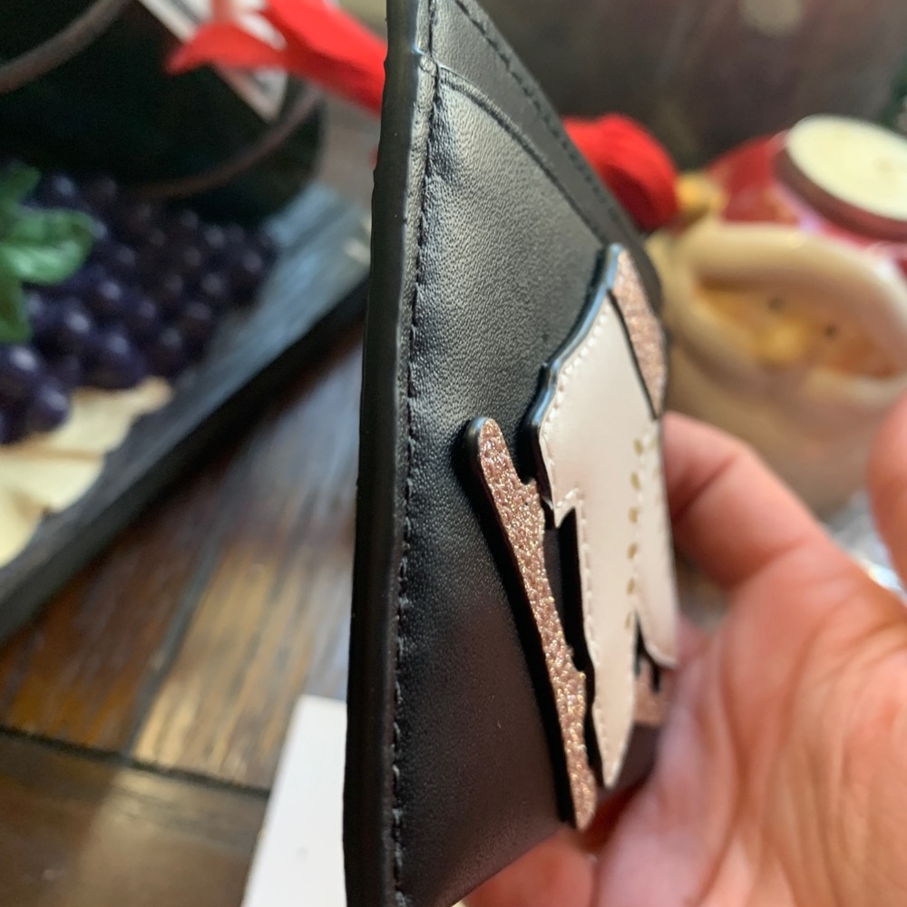 RARE!🔥Authentic Kate Spade leather iceskater Card case - Picture 9 of 9